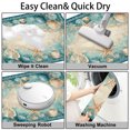 thumbnail image 7 of 1pc Seashell Absorbent Non-Slip Bathroom Thickened Flannel Rug Decor,Soft,Quick Drying,Suitable For Indoor/outdoor Use,Bathrooms,Bedrooms,Kitchens,Terrace,Laundry Rooms,16"x24", 7 of 7