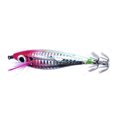 thumbnail image 3 of Señuelo Pesca Luminoso Anzuelos Calamar Anzuelo Artificial Cebos Jigging () Rosa Y Blanco, 3 of 4