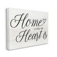 thumbnail image 3 of Stupell Industries Heart & Home Fancy Script Phrase Typography Canvas Wall Art, 40 x 30, Design by Lil' Rue, 3 of 5