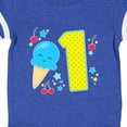 thumbnail image 4 of Inktastic Ice Cream First Birthday in Blue Boys or Girls Baby Bodysuit, 4 of 5