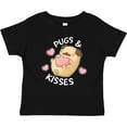 thumbnail image 3 of Inktastic Valentines Day Pugs and Kisses with Pink Hearts Boys or Girls Baby T-Shirt, 3 of 5