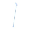 thumbnail image 2 of Cepillo de dientes para mascotas, cepillo de dientes para perros, cómodo, antideslizante, ergonómico, portátil, doble cabezal, fácil de limpiar para cachorros y mascotas pequeñas. Azul claro, 2 of 10