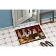 thumbnail image 2 of Carolines Treasures PTW2047JMAT Beagle Boston Terrier and Jack Russel in the Tub Door Mat Indoor Rug or Outdoor Welcome, 2 of 4