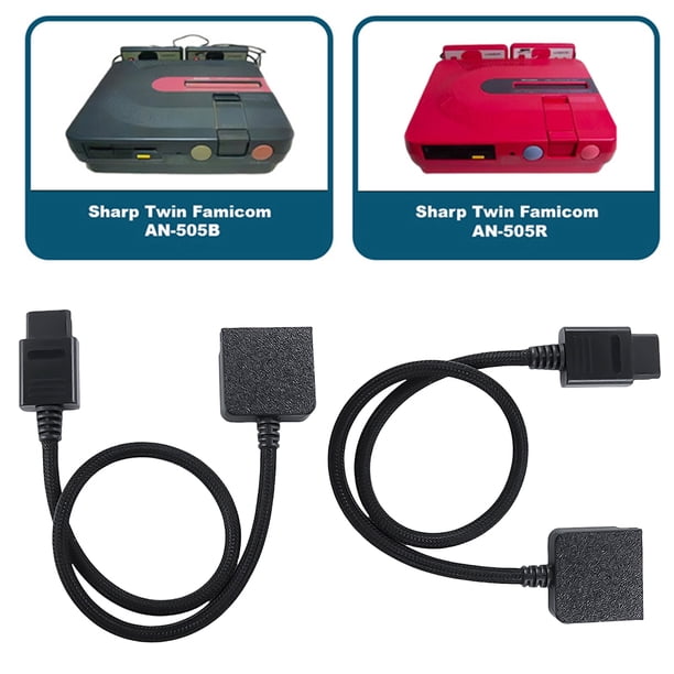 Adaptador Cable Emulador FDSKey Ajuste Intercambio en Caliente para Consola Sharp Twin Famicom