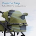 thumbnail image 3 of newyoo Infant Stroller, Nestro 516M, Baby/Newborn Strollers w Convertible/Reversible Seat & Cup Holder, Coches para Bebes, 2-in-1 Rear-Facing Pram, Green, 3 of 9