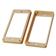 thumbnail image 4 of TISHITA 2pcs Neck&Bridge Humbucker Pickup Mounting Rings for Electric Guitar Yellow, 4 of 6