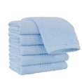 thumbnail image 3 of PiccoCasa 6 Pack Soft & Absorbent Hand Towels 100% Cotton 13 x 29 Inch for Bathroom Light Blue, 3 of 7