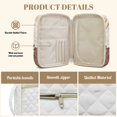 thumbnail image 6 of ZUXONGSY Cross Sunflower Dove Print Bible Case for Women, Quilted Book Cover with Handles, Stylish Scripture Carrier for ChuZU and Daily Commuter, 6 of 8