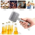 thumbnail image 5 of Abridor de botellas - Abridor de cerveza Lmaytech Abridor de botellas de cerveza Accesorios de cerveza Regalos de cerveza para hombres (plata, paquete de 2), 5 of 5