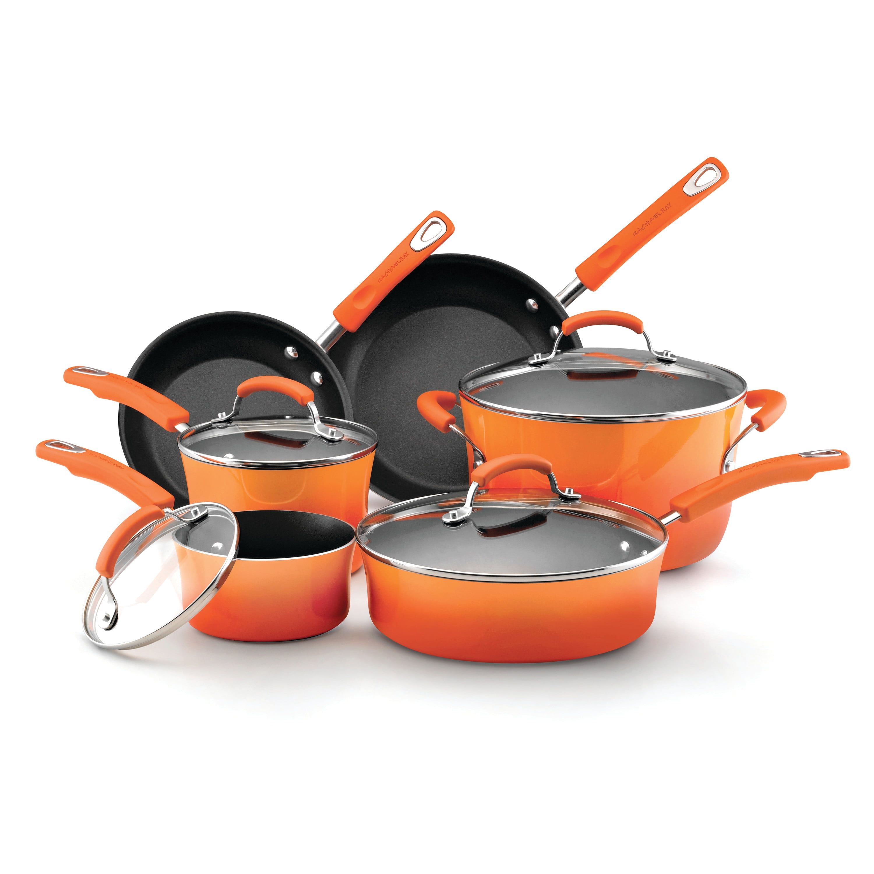 Uncategorized Rachael Ray Kitchen Appliances rachael ray 17 piece cookware set walmart com