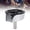 Silver, variant on M Buder Automatic Sink Glass Rinser with Pull Out Spray Head G1/2 Kitchen Cup Washer Black ABS Basin 9.06 inches / 23 cm