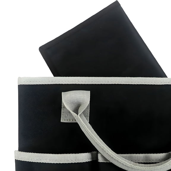 LAMIRO Craft Storage Tote Bag Oxford Fabric Art Supply Storage Organizer Sewing Bag