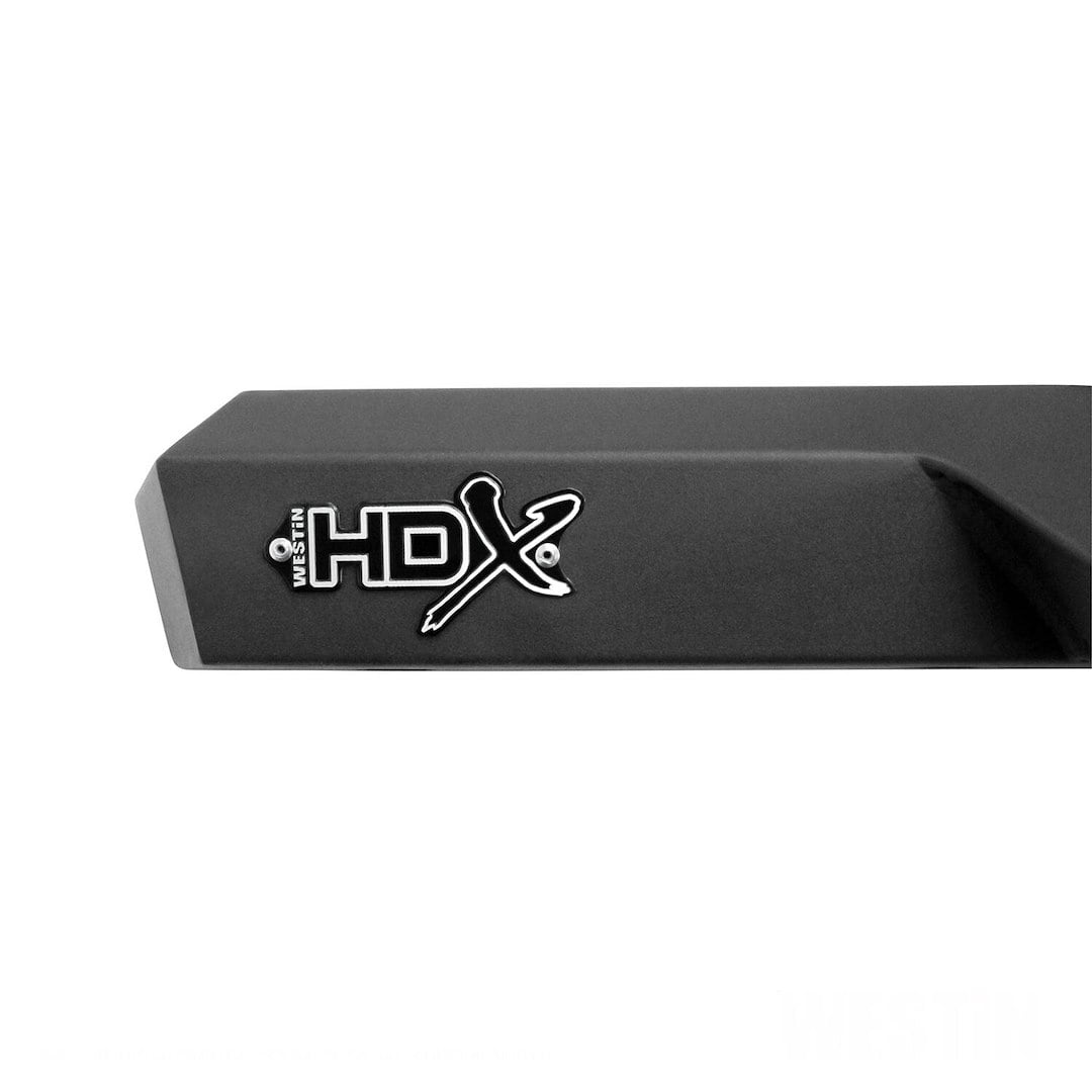 Westin 56-14055 4" Cab Length HDX Drop Nerf Step Bars with Black Step Plates