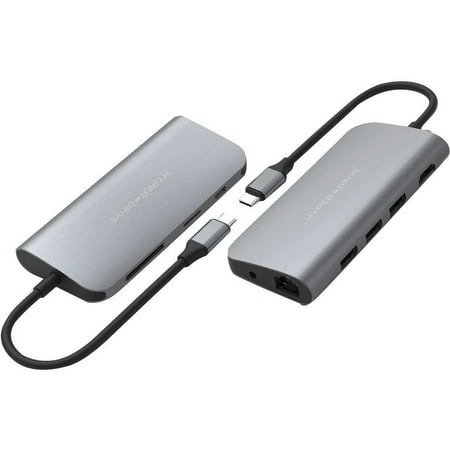 Hyper - HyperDrive 9-in-1 USB-C Hub - Space Gray
