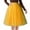 Yellow, variant on Oalirro Ballet Skirt Gift for Kids Mini Skirt Womens High Quality Pleated Gauze Knee Length Skirt Adult Tutu Dancing Skirt