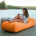 thumbnail image 2 of Jaxx Bean Bags Jaxx Arlo Outdoor Bean Bag Lounge with Pillow Tangerine, 2 of 4