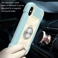 thumbnail image 5 of Dteck iPhone XS Max 6.5-inch Case ,Shock-Proof Cover Compatible with Magnetic Car Mount Kickstand,Hybrid Rubber Rugged Protective PC Back Phone Case for Apple iPhone Xs Max 6.5",Lightblue, 5 of 8