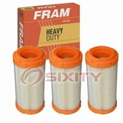 3 pc FRAM CA9248 Heavy Duty Air Filters for 8605140 AF2389 AF27846 CA5396 RS3975 Intake Inlet Manifold Fuel Delivery Filters