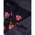 thumbnail image 5 of John Louden Fleece Back Sweatshirt Stretch Knit Fabric Charcoal - per yard, 5 of 6