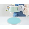 thumbnail image 3 of Unique Bargains Farmhouse Set of 4 Rattan Placemats for Dining Table Decor Light Blue, 3 of 5
