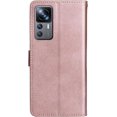 thumbnail image 6 of Xiaomi 12T Wallet Phone Case with Card Holder for Women, 12T/12T Pro Case Luxury Simple Solid Color PU Leather Flip Case Cover for Xiaomi Redmi K50 Ultra CS Rose Gold, 6 of 18