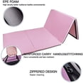 thumbnail image 7 of BETISEF 4'x8'x2'' Multipe Colors Thick Gymnastics Mat,Folding Gym Exercise Mats,Stretching Fitness Yoga Mat（Sakura pink）, 7 of 7