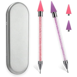 Anezus 4Pcs Wax Pencil for Rhinestones, Rhinestone Pickup Tool Jewel Gems  Crystals Studs Picker Dotting Pen