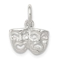 thumbnail image 1 of FB Jewels Sterling Silver Comedy/tragedy Charm, 1 of 1