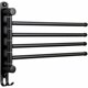 thumbnail image 1 of Bathroom Towel Rack with 4 Bars 180° Rotating Towel Dryer SUS304 Stainless Steel Wall Mounted Towel Holder for Kitchen Sink - Black, 1 of 5