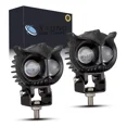 thumbnail image 1 of Auxiliares Faros Lupa Hi/lo Luz Bicolor Para 4x4 Autos Moto, 1 of 5