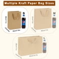 thumbnail image 5 of YUSS Brown Kraft Paper Bags with Handles,7.8x4x11 inches,12 Pack,Thickened Gift Bags for Shopping ,Birthday Party, Small Business, Retail & Wedding, 5 of 7