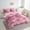 Pink, variant on Erosebridal Princess Bowknot Bedding Sets Twin Size, Love Heart Comforter Sets with Sheets, Pink Reversible Bed Set, Super Cozy Room Decorative, 7-Piece