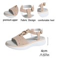 thumbnail image 5 of Women's Hollow Out Breathable Sport Sandals Casual Summer Walking Shoes with Soft Cushion Insole Comfortable Fashion Sneaker Sandals, 5 of 9