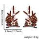 thumbnail image 2 of Reindeer Antlers Christmas Hair Clips for Women Festive Holiday Party Hair Accessories Cute Xmas Hairpins for Christmas Party Family Gatherings Photo Props, 2 of 3