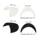 thumbnail image 2 of Uxcell 4 Pairs Shoulder Pads, Costume Shoulder Pads Small Breathable Sponge Pads 1cm Thick for Women Clothing Men, 2 of 6