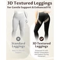 thumbnail image 6 of 3D Anti Cellulite Metabolic Booster Leggings for Women, High Waist Compression Tights, Tummy Control Workout Yoga Pants, 6 of 9