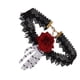 thumbnail image 5 of Collar de Halloween, collar de Halloween, collar de encaje negro realista de Halloween, collar de encaje, gargantilla construida para profesionales, 5 of 12