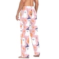 thumbnail image 3 of FORMRS Mens Pajama Pants with Pockets Sleepwear Lounge Bottoms Sizes S-2XL, Cartoon Halloween Ghosts, 3 of 7