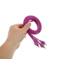 thumbnail image 3 of WRITWAA Audio Cable Purple Plastic Metal For Subwoofer Signal Connection 1Pcs, 3 of 8