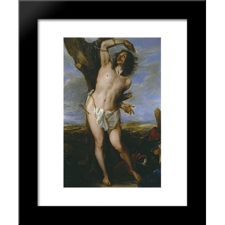 San Sebastián 20x24 Framed Art Print by Juan Carreno de Miranda