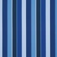 thumbnail image 3 of Casual Cushion Stripe Sunbrella® Fabric 1-Piece Indoor/Outdoor Lumbar Pillow, 19"W x 12"L, Milano Cobalt, 3 of 4