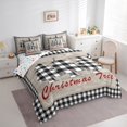 thumbnail image 3 of Castle Fairy 7-Piece Twin Tree Bedding Set - Plaid Cabin, 3 of 8
