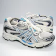 thumbnail image 1 of Asics Women's Gel-Phoenix 3 Sneaker Womens Sz 8 T167N Silver Navy Lace-Up Shoes, 1 of 6