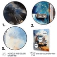 thumbnail image 3 of Designart "The Workhorse Semi Truck" Truck Canvas Print, 3 of 5