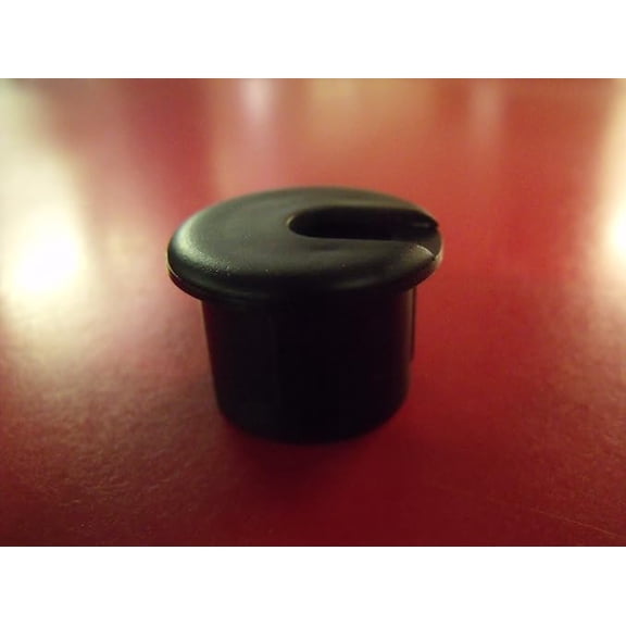 1" Black Desk Grommet (1 pc.)