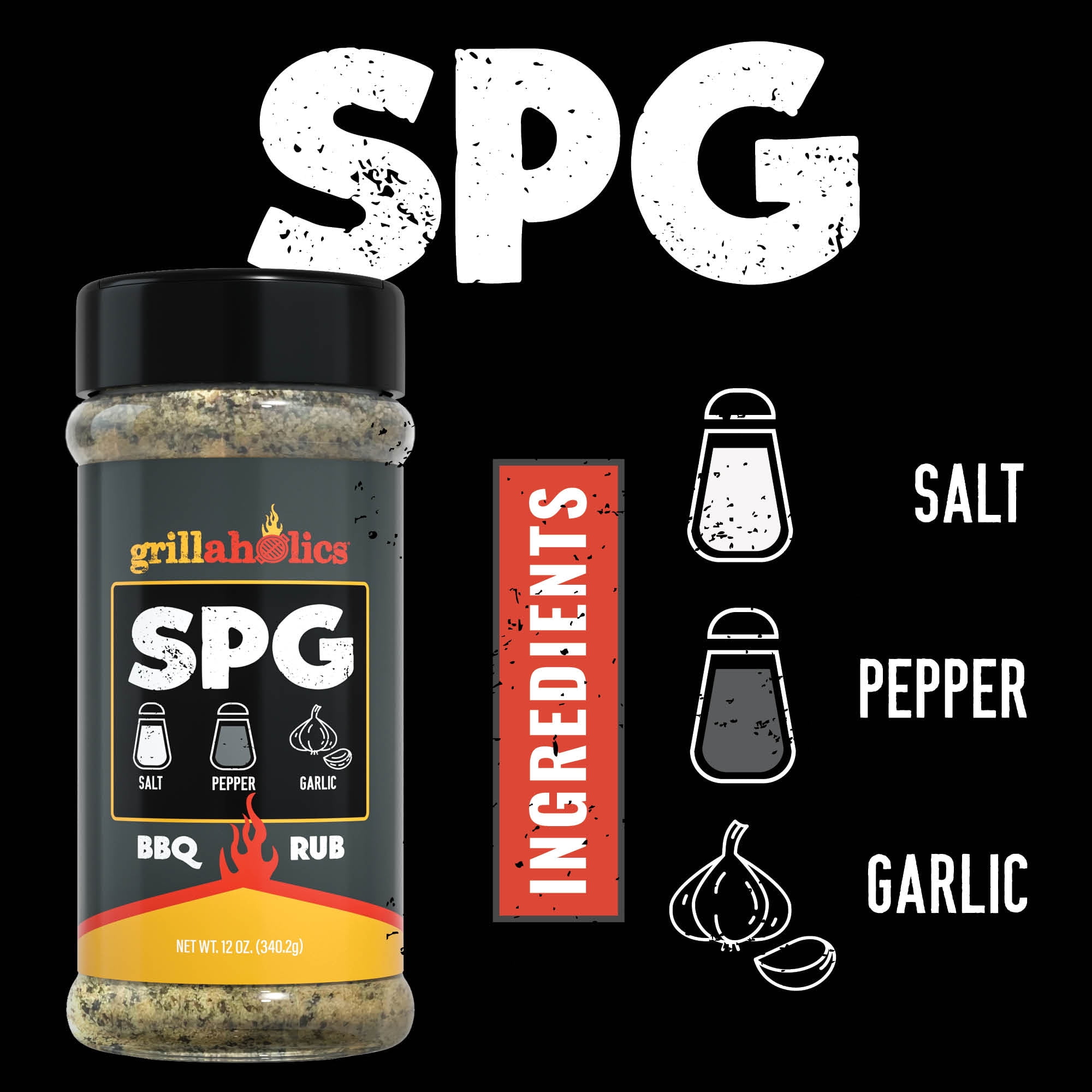 Salt Pepper Garlic (SPG Rubs) – Collinsville BBQ Supply