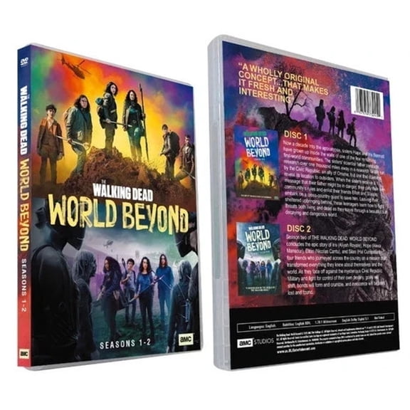 The Walking Dead: World Beyond - SEASON 1 &2 (DVD, 6-Disc) NEW Region 1!