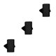 thumbnail image 5 of Greeniant WOSPORT Bolsa de clip de liberación rápida Bolsas de soporte de extracción rápida Equipo deportivo Negro Type1 NO1, 5 of 6