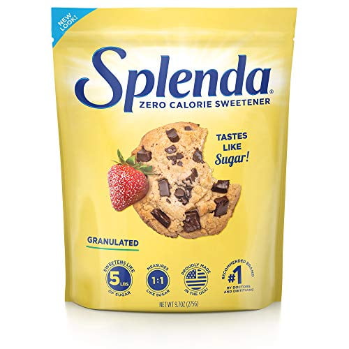 Splenda Monk Fruit Sweetener, 9.8 oz Jar  Plant Based. Zero Calorie  Sweetener. Tastes Like Sugar