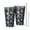 Dark Princess Castle, variant on 16oz Tumblers Dark Blue Star Fairy Pattern Stainless Steel Vacuum Insulated Double Wall Travel Tumbler Cups Mug with Lid and Straw,Cleaning Brush for Coffee,Tea